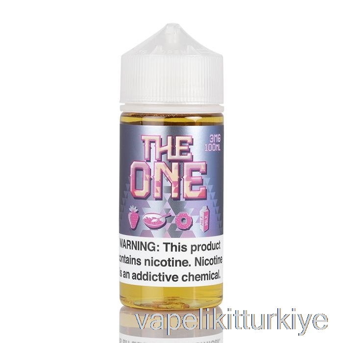 Vape Pen Vape Mate çilek - Tek E-sıvı - Sakal Vape - 100ml 3mg